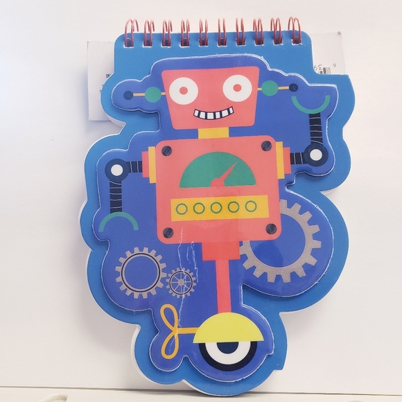 Jot Kids Robot Shaped Notebook Journal. NWT. - Picture 3 of 7